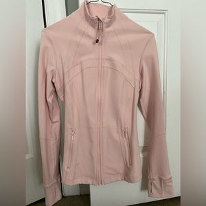 Lululemon Define jacket Luon , size 6 pink mist